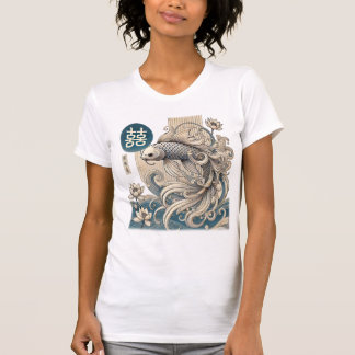 Stylized Koi Fish T-Shirt