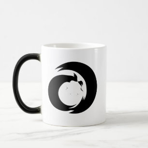 Stylized Letter "A" Monogram Modern Art Magic Mug