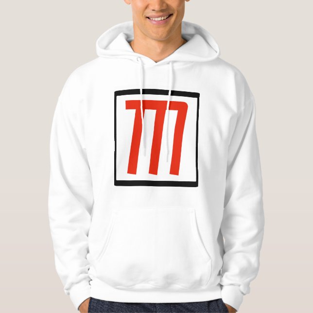Stylized M – Unique Initial Design Hoodie (Front)