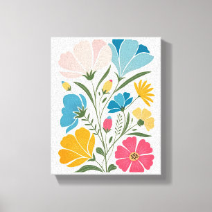 Stylized Peony Blossom Art Print