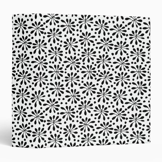 Stylized Plant Pattern 020818 Binder (Front/Spine)