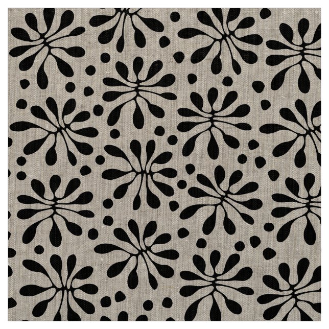 Stylized Plant Pattern 020818 Fabric (Swatch)
