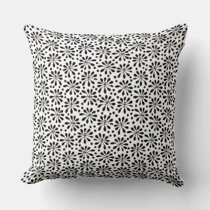 Stylized Plant Pattern 020818 Throw Pillow