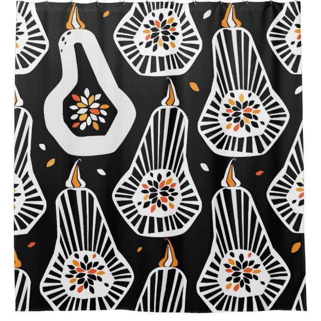 Stylized Pumpkins Seeds: Seamless Design (Front)