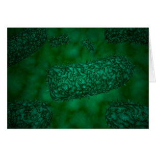 Stylized Rabies Virus Particles 1