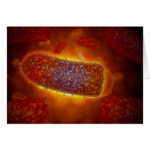 Stylized Rabies Virus Particles 2