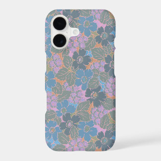 Stylized Retro Floral Pattern