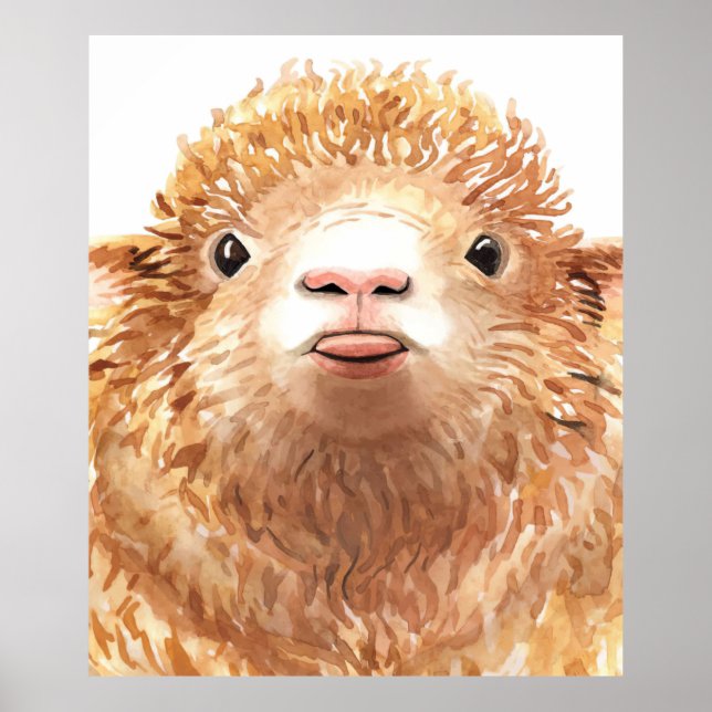 Stylized Sheep Lovers | Gitfs For Child Poster (Front)