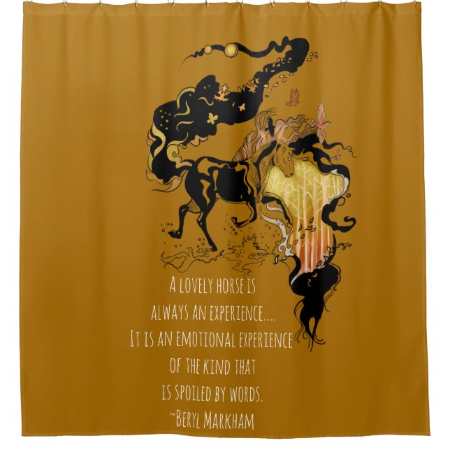 Stylized Silhouette Horse (Front)