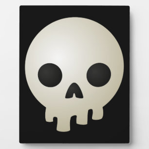 Stylized Skulls Plaque