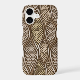 Stylized snake skin