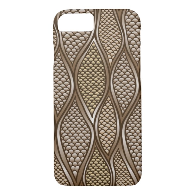 Stylized snake skin Case-Mate iPhone case (Back)