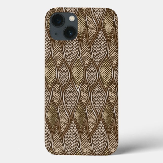 Stylized snake skin Case-Mate iPhone case (Back)