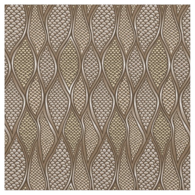 Stylized snake skin fabric (Close Up)