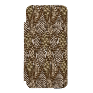 Stylized snake skin incipio watson™ iPhone 5 wallet case