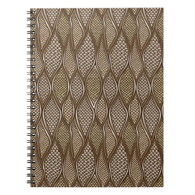 Stylized snake skin notebook (Front)