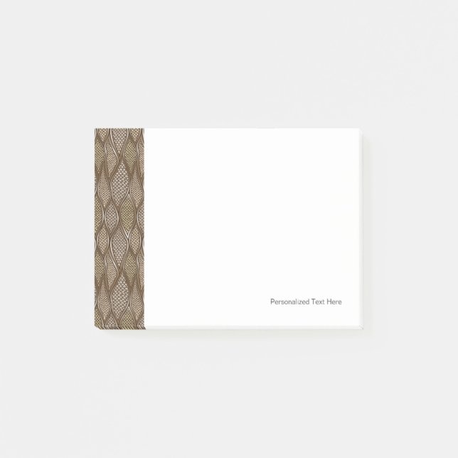 Stylized snake skin post-it notes (Front)