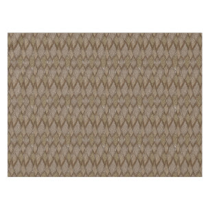 Stylized snake skin tablecloth
