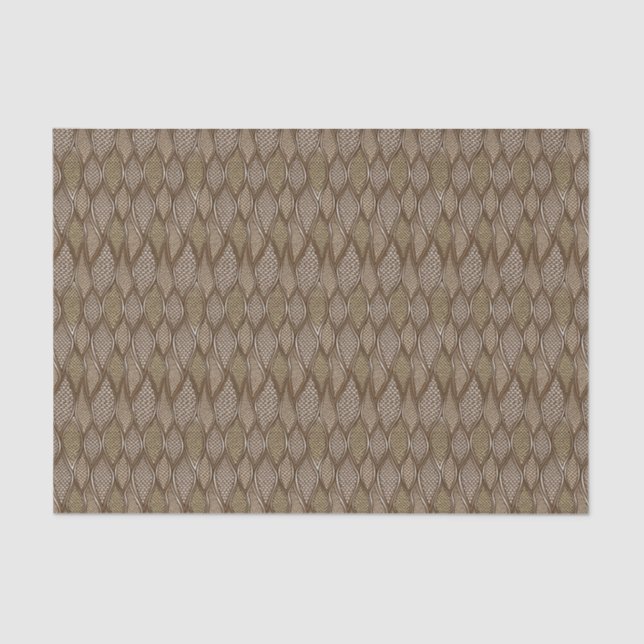 Stylized snake skin tissue paper (Front)