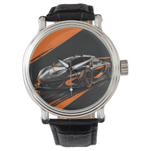 Stylized Sports Car Watch