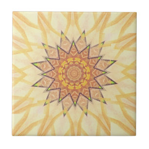 Stylized Sun Tile