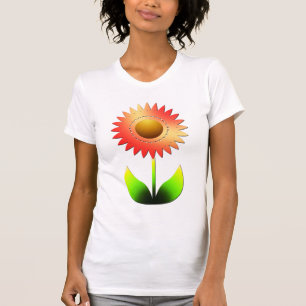 Stylized Sunflower T-Shirt