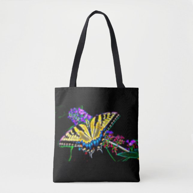 Stylized Swallowtail Butterfly   Tote Bag (Front)