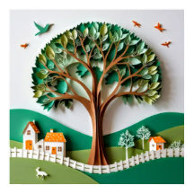 Stylized Tree #3 Decorative Wall Art