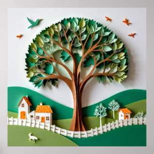 Stylized Tree #3 Decorative Wall Art