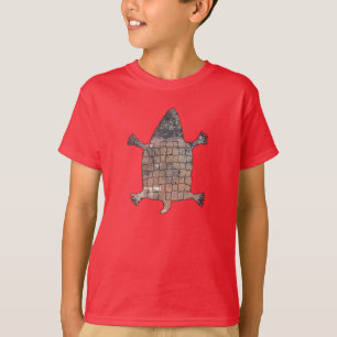 Stylized Turtle - Mimbres Pottery Design T-Shirt