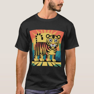 Stylized wildlife T-shirt