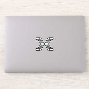 Stylized X Letter Monogram