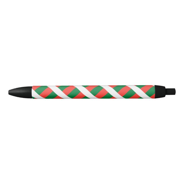 Stylo à bille du drapeau de Madagascar (Devant)