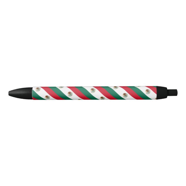 stylo à bille du drapeau mexicain (Devant)