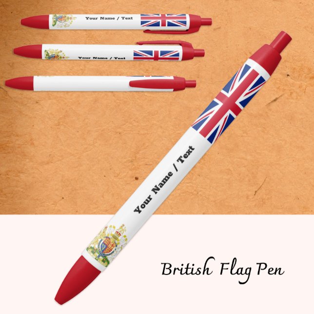 stylo à drapeau britannique, Royaume-Uni / Union J (Créateur téléchargé)