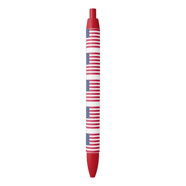 Stylo à drapeau patriotique américain (devant Vertical)