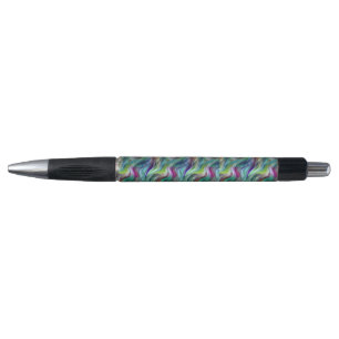 Stylo à encre bleu vert pour alcool