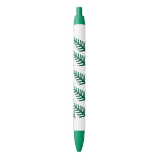 Stylo à feuilles de palme vert tropicale