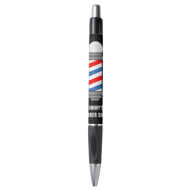 Stylo à poteaux pour salon de coiffure (Devant (Vertical))