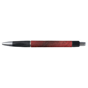 Stylo Acceptation Médaillons de méditation rouge