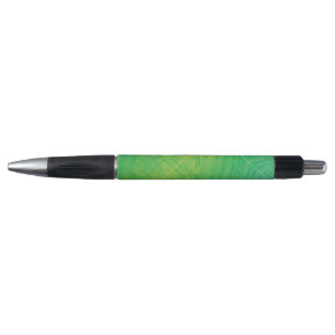 Stylo Acceptation Motif de Shibori jaune bleu