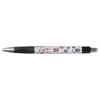 Stylo Art folklorique motif botanique sans couture
