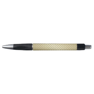 Stylo Aspect métallique diamant d'or