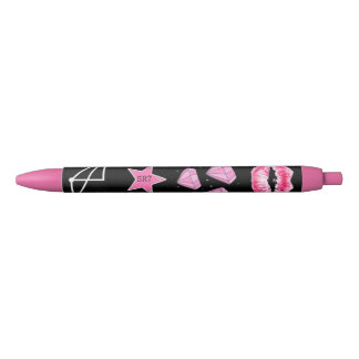 Stylo assez rose et noir de Sigil
