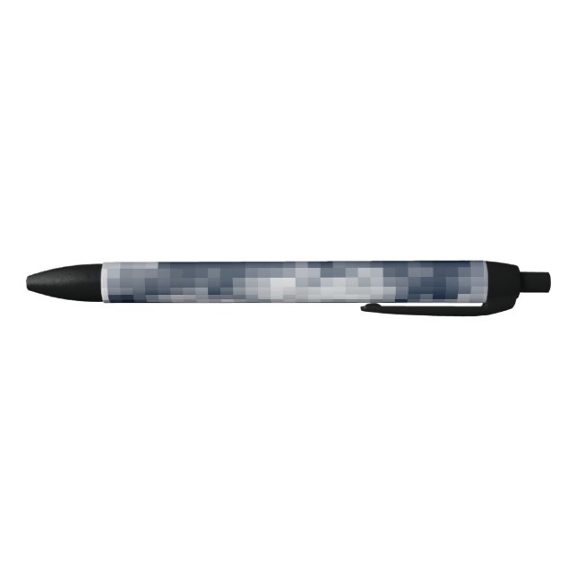 Stylo avec conception nuageuse Pixellée (Bas)