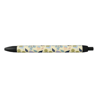 Stylo avec Motif feuille biologique dans les tons 