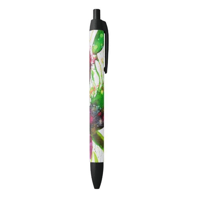 Stylo bic noir Éclosion 158 (Bas (Vertical))