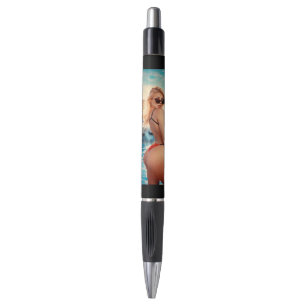 STYLO BIKINI PETITE FILLE GRANDE COUPE D'ENCRE