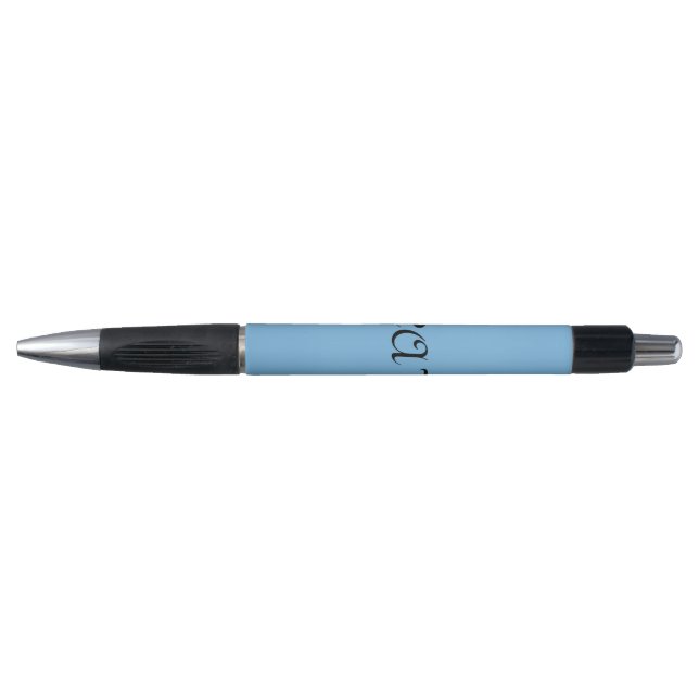 Stylo Bleu barbeau  (Devant)