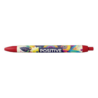 Stylo Bleu Bolígrafo Positive Colección Arte & Papel